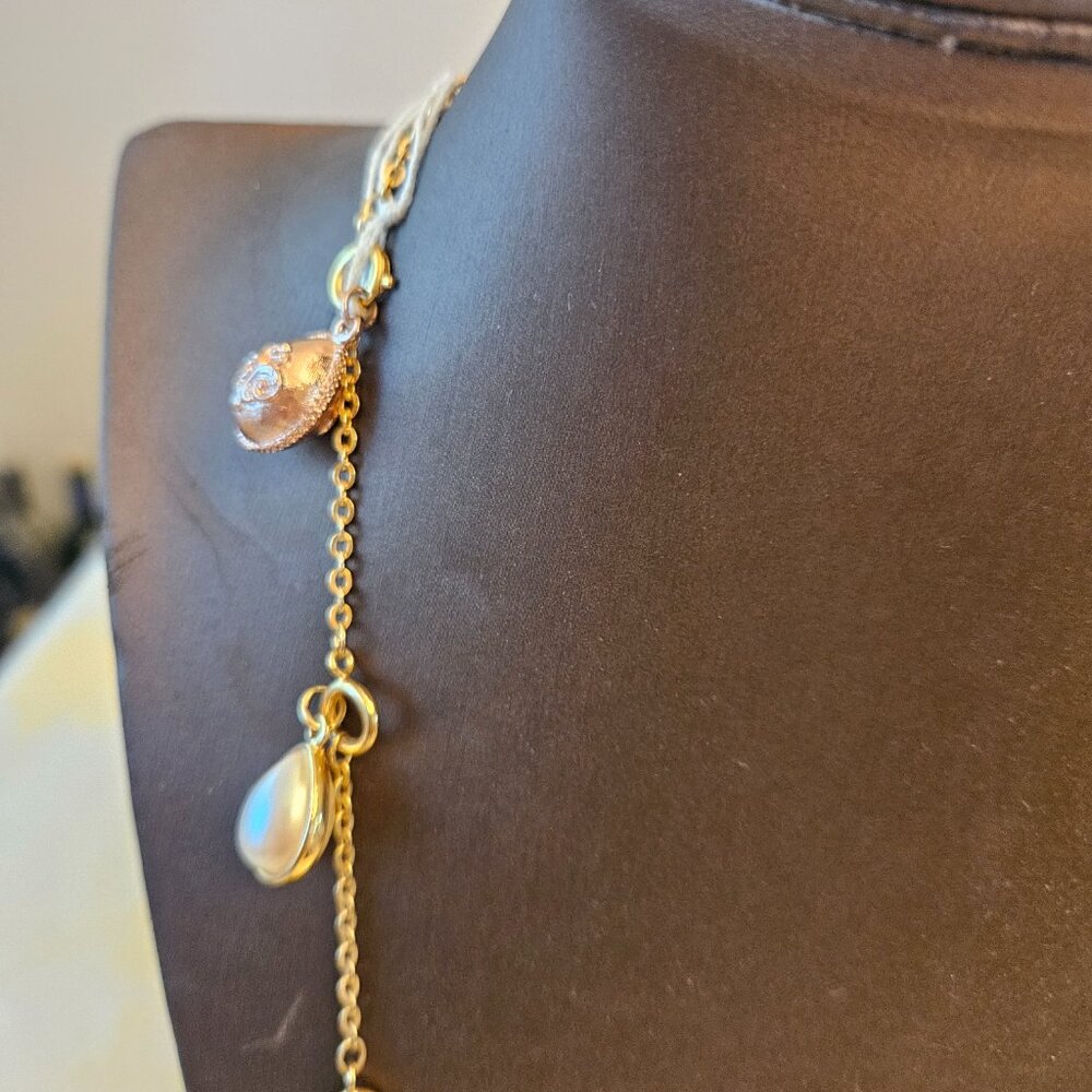 Vintage Joan Rivers Faberge Egg Necklace - Picture 12 of 16